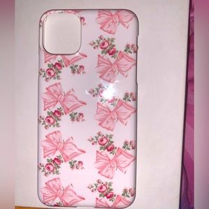 COPY - LoveShackFancy IPhone 11 Pro Max Pink Bows Case